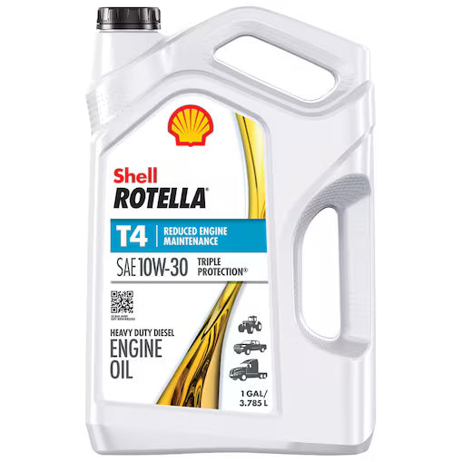 Shell Rotella® T4 10W-30 Diesel Oil