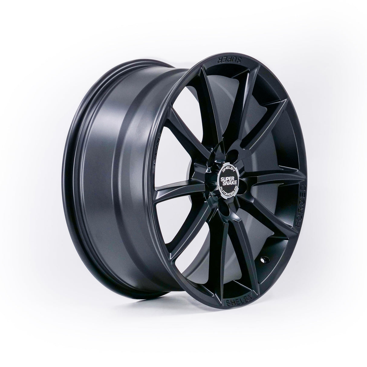 19 x 8.5 5x114.3 1pc Matte Black Wheels For Ford Mustang Shelby