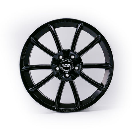 19 x 8.5 5x114.3 1pc Matte Black Wheels For Ford Mustang Shelby
