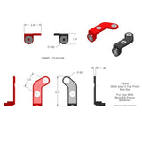 XS Power 555 I-BAR Multi Top Post and Side Terminal Adaptor