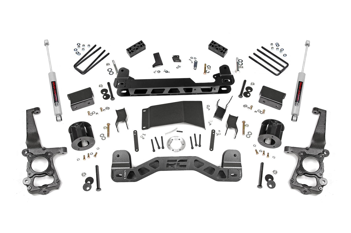 4 Inch Lift Kit Ford F-150 4WD (2015-2020) Rough Country
