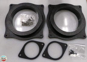 2014-2019 Lexus IS & RC 6.5-inch Front Speaker Adapters | 1.5-inch CNC HDPE Ten87 Design