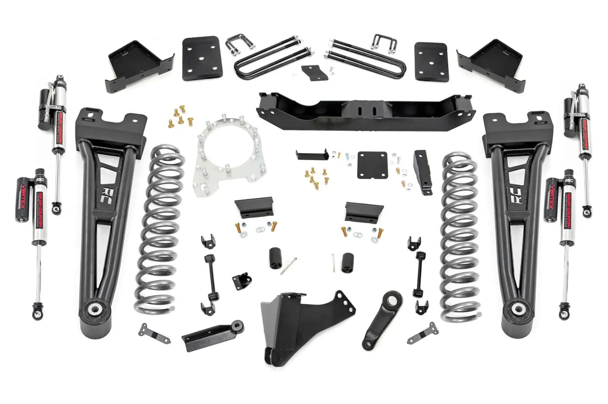Rough Country 6 Inch Radius Arm Lift Kit Ford F-250/F-350 Super Duty 4WD 2017-2022 55630-config