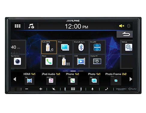 Alpine iLX-407 | 7" Shallow-Chassis Multimedia Receiver with PowerStack™ Alpine