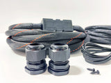 Full Length Power and Ground Power Cable Kit (Designed for 2015+ Vehicles) Ten87 Design
