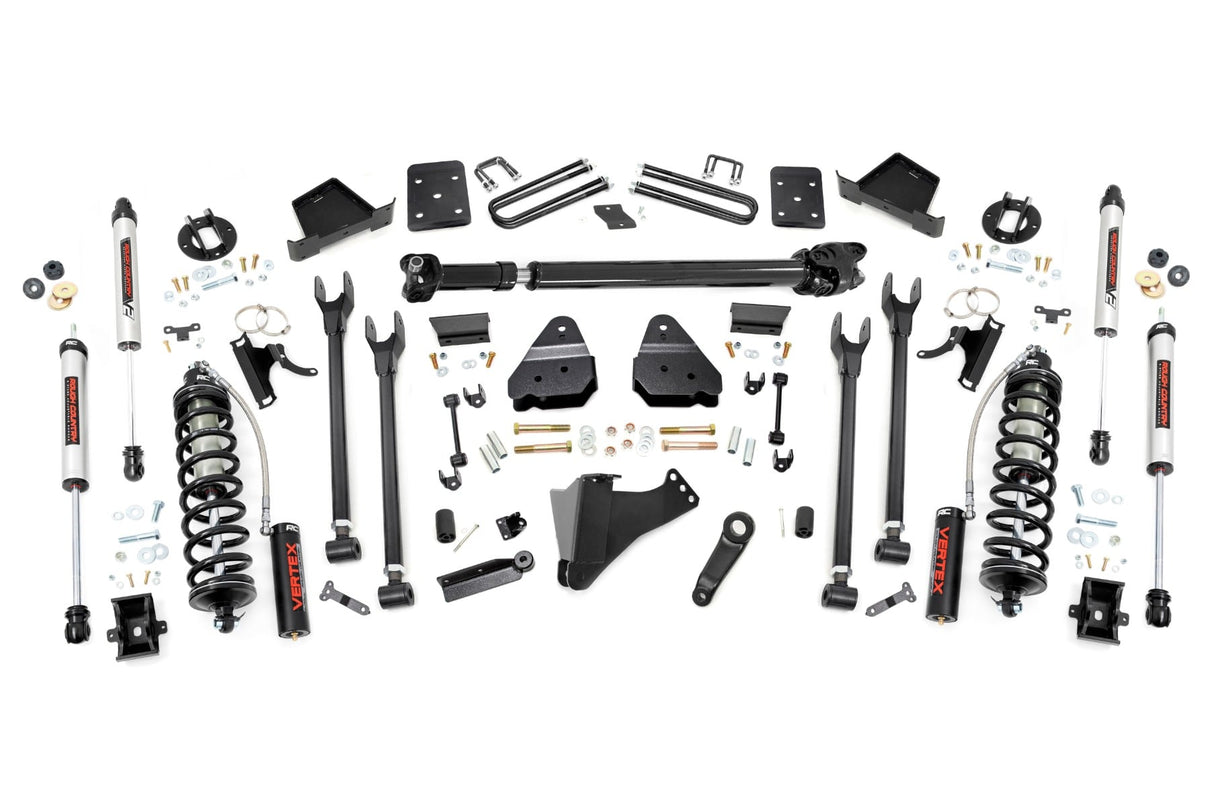 6 Inch Lift Kit 4-Link D/S C/O V2 Ford F-250/F-350 Super Duty (17-22) Rough Country