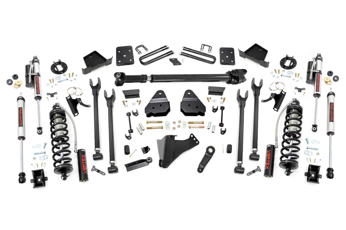 6 Inch Lift Kit 4-Link D/S C/O Vertex Ford F-250/F-350 Super Duty (17-22) Rough Country