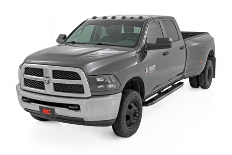 AC2 Running Boards Amber/White Crew Cab Ram 1500/2500/3500 2WD/4WD (2010-2025 & Classic) Rough Country