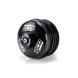 6.0L / 6.4L Ford Power Stroke Billet Aluminum Oil Filter Cap / Lower Fuel Filter Cap