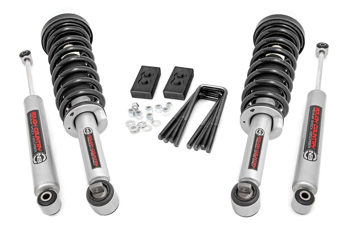 2 Inch Lift Kit N3 Struts/N3 Ford F-150 4WD (2021-2026) Rough Country