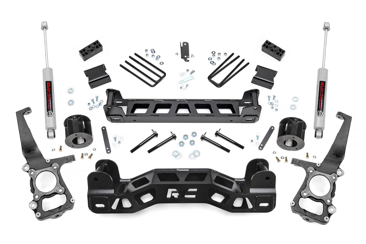 4 Inch Lift Kit Ford F-150 2WD (2011-2014) Rough Country