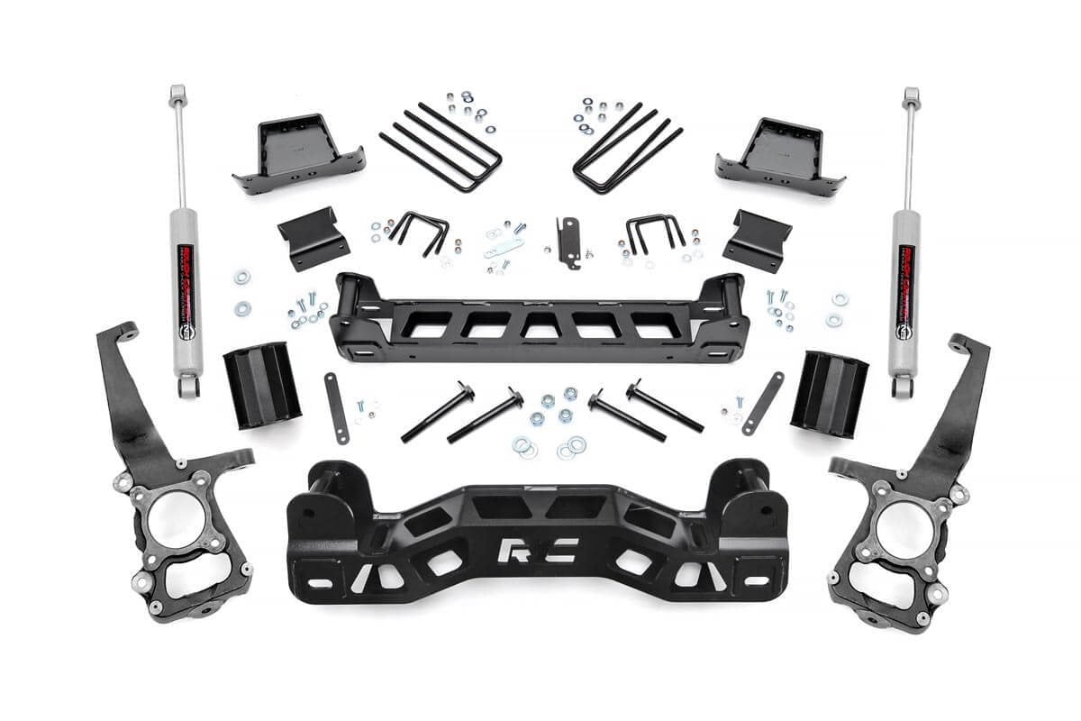 6 Inch Lift Kit Ford F-150 2WD (2011-2014) Rough Country