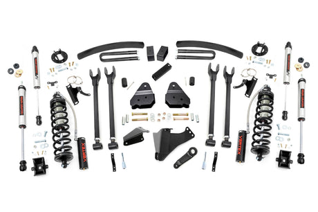 6 Inch Lift Kit Gas 4 Link No OVLDS C/O V2 Ford F-250/F-350 Super Duty (05-07) Rough Country
