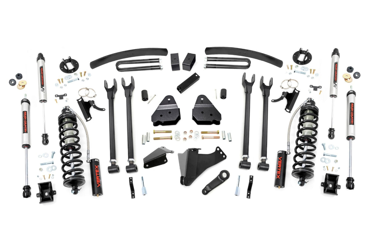 6 Inch Lift Kit Diesel 4 Link C/O V2 Ford F-250/F-350 Super Duty (05-07) Rough Country