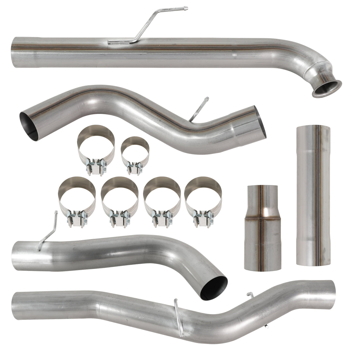 TruckTok 2007.5-2010 6.6L Duramax LMM  5"  DPF Delete downpipe-back exhaust TruckTok
