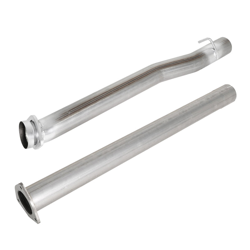 TruckTok 2011-2023 6.7L Ford powerstroke 4" DPF Delete Pipe SuperDuty Exhaust