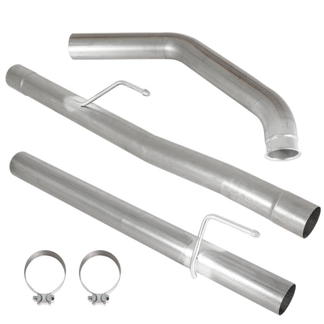 TruckTok 2014-2018 3.0L Dodge Ram 1500 3" Ecodiesel DPF Delete Race Pipe Exhaust TruckTok