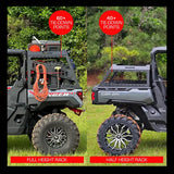 Seizmik Half Height Bed Rack - Polaris Ranger and Can-Am Defender Models High Lifter
