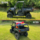 Seizmik Half Height Bed Rack - Polaris Ranger and Can-Am Defender Models High Lifter