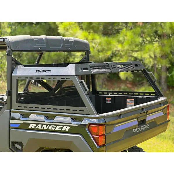 Seizmik Half Height Bed Rack - Polaris Ranger and Can-Am Defender Models High Lifter