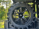 Seizmik 58-08080 Bed Rack Spare Tire Holder - installed view