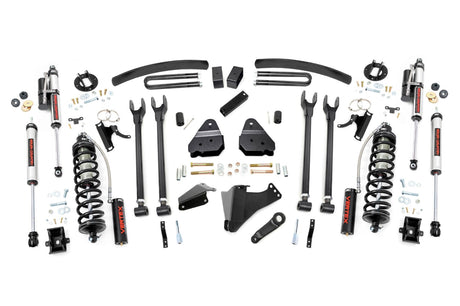 6 Inch Lift Kit Gas 4 Link OVLD C/O Vertex Ford F-250/F-350 Super Duty (05-07) Rough Country