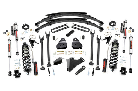 6 Inch Lift Kit Gas 4 Link RR Spring C/O Vertex Ford F-250/F-350 Super Duty (05-07) Rough Country