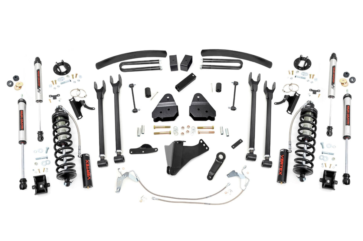6 Inch Lift Kit Diesel 4 Link C/O V2 Ford F-250/F-350 Super Duty (08-10) Rough Country