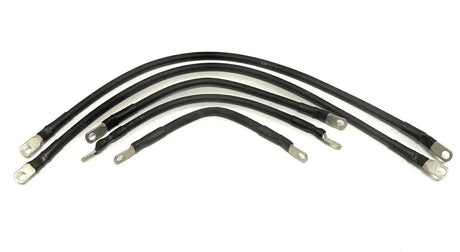 Club Car Precedent Golf Cart Battery Cable Set 4 Gauge 8 VOLT 2004 & UP USA MADE AC DC WIRE AND SUPPLY