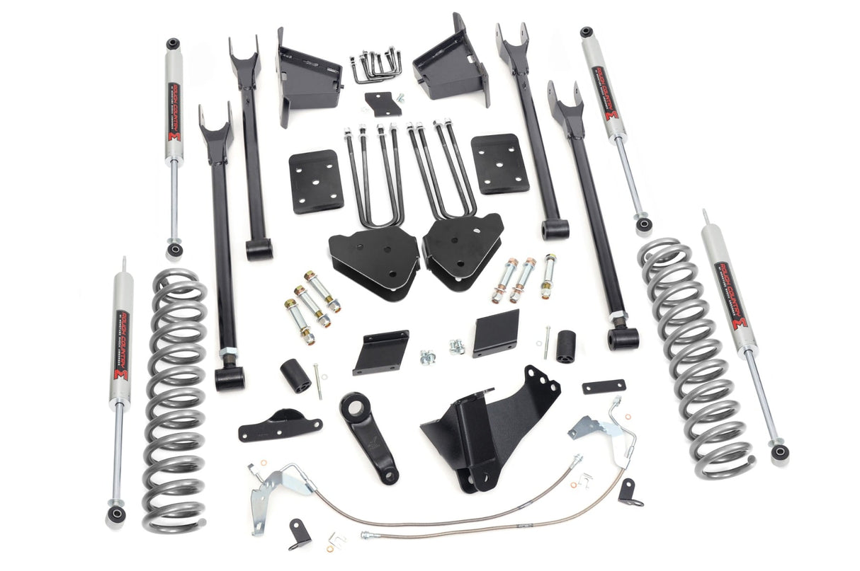 6 Inch Lift Kit 4 Link OVLD M1 Ford F-250 Super Duty 4WD (2015-2016) Rough Country