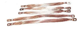 UNIVERSAL ENGINE GROUND STRAP 5 PC TRUCK/CAR SET U.S.A MADE BARE COPPER ACDCWIREANDSUPPLY