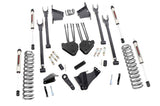 8 Inch Lift Kit 4 Link RR Blocks V2 Ford F-250/F-350 Super Duty (05-07) Rough Country