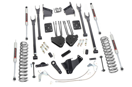 8 Inch Lift Kit 4 Link M1 Ford F-250/F-350 Super Duty 4WD (2008-2010) Rough Country