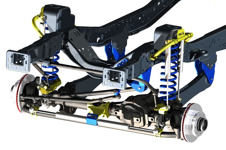 6 Inch Suspension Lift Kit Gas 05-07 F-250/F-350 Super Duty Rough Country