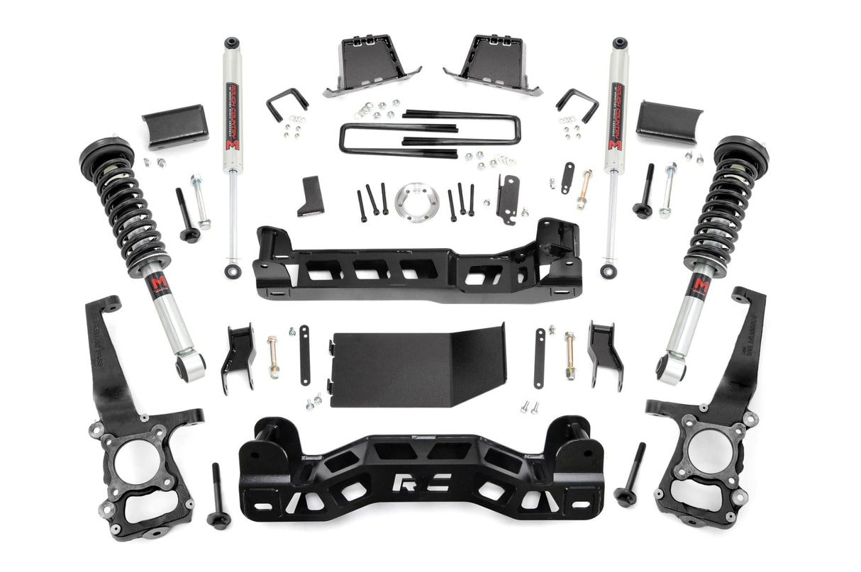 6 Inch Lift Kit M1 Struts/M1 Ford F-150 4WD (2009-2010) Rough Country