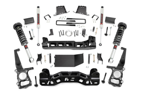 6 Inch Lift Kit M1 Struts/M1 Ford F-150 4WD (2009-2010) Rough Country