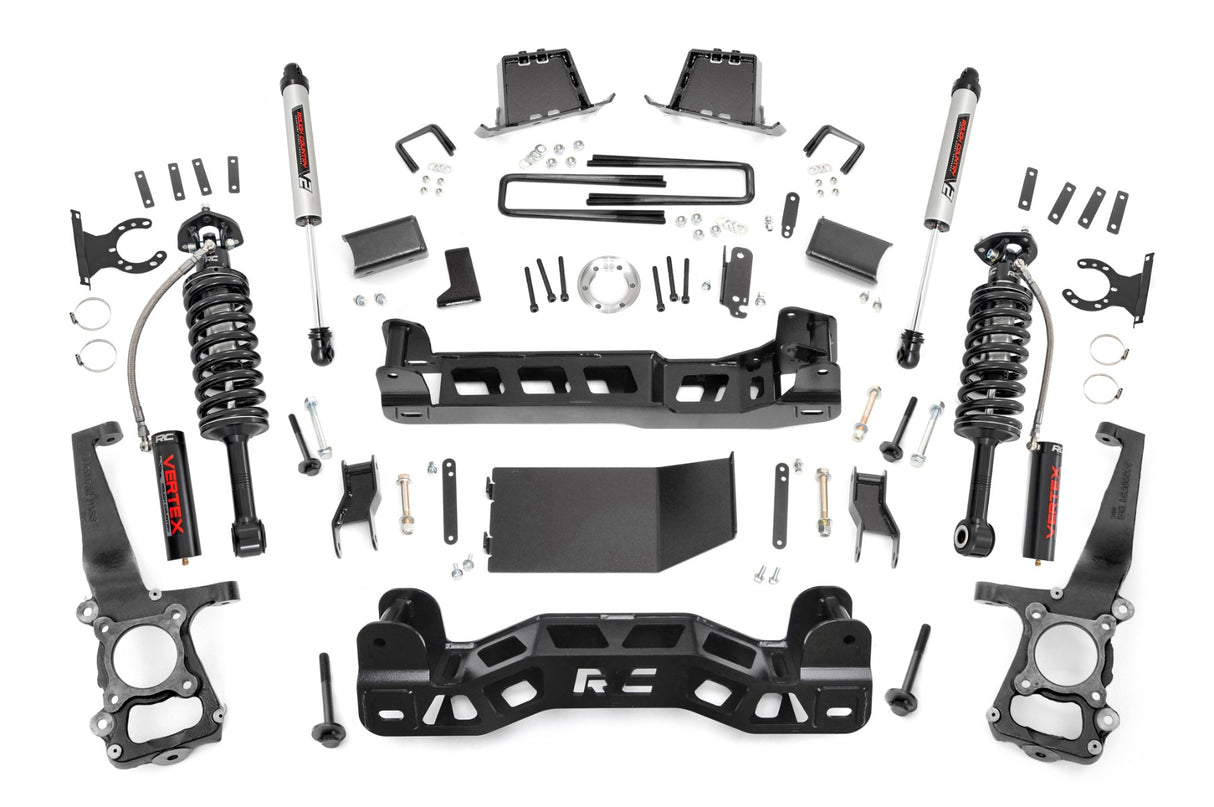 6 Inch Lift Kit Vertex/V2 Ford F-150 4WD (2009-2010) Rough Country