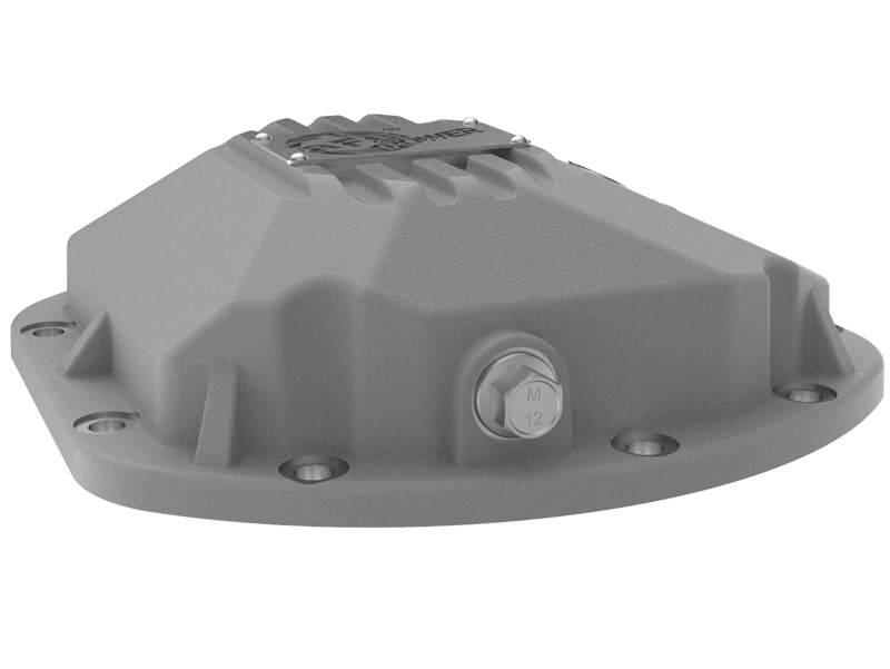 aFe 97-18 Jeep Wrangler TJ/JK Dana 30 Street Series Differential Cover w/ Machined Fins - Raw