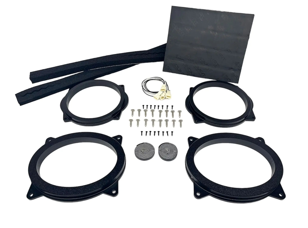 2012-2017 Toyota Camry & Avalon Speaker Adapters | 1-inch CNC-Machined HDPE Ten87 Design