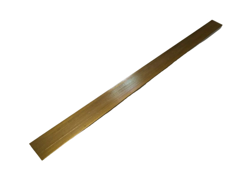 (1) 1/4" x 1" C360 BRASS FLAT BAR 12" long Solid .250" Mill Stock H02
