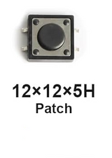 QTEATAK Micro Momentary Tactile Push Button Switch QTEATAK