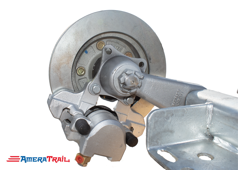 3500 - 3750 lb Torsion Axle w/UFP Hubs & UFP Brakes, V Bend, Available in Multiple Sizes, Available w/ Brakes
