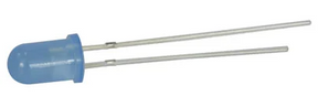 5mm Blue LED Power Status - Equipment Indicator 4-Pack TekShack