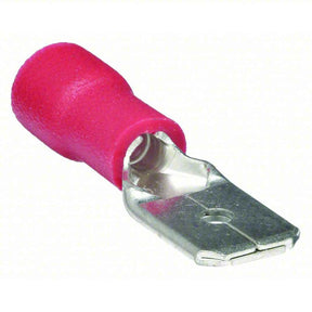 22-16 AWG 4.8MM (MALE) RED Spade Wire Connector TekShack