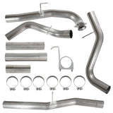 TruckTok 2017-2023 6.6L GM DURAMAX L5P 4" Downpipe Back DPF Delete Pipe TruckTok