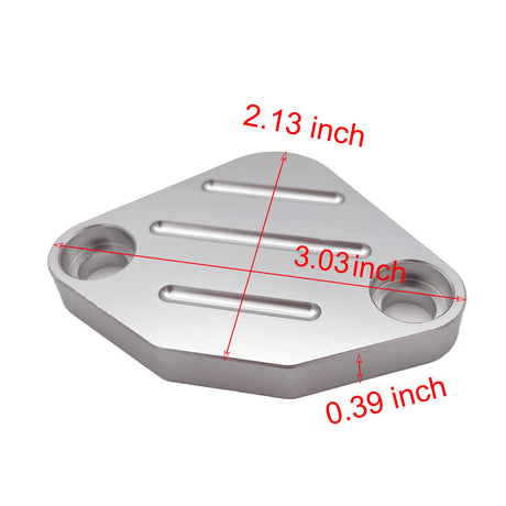 TruckTok EGR Valve Block Off Plate for GMC Chevy C3500 C1500 C2500 TruckTok