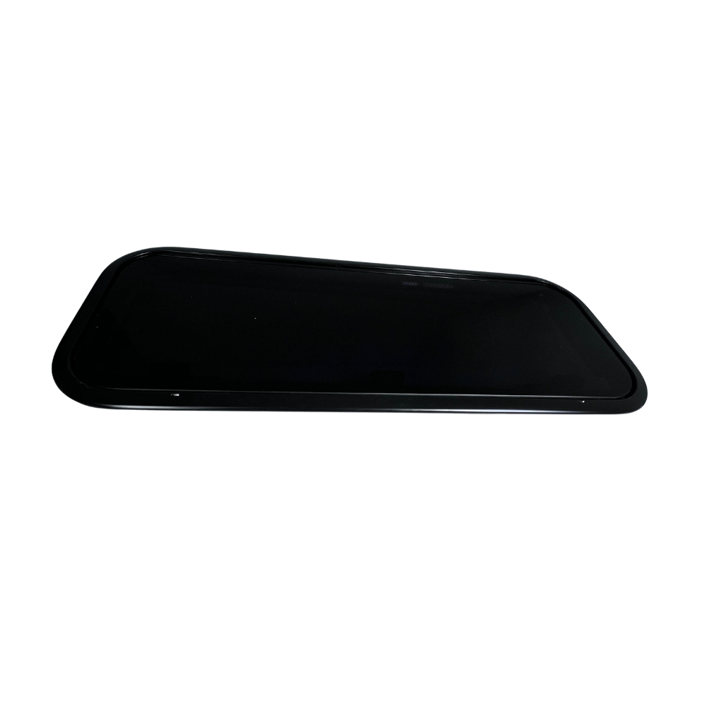 CRL Glass Awning Window w/ Clamp Ring (Driver Side) for Sprinter Van Wideout S&B