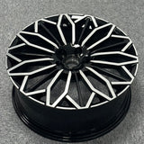 Lexus RX Style Wheels Aviation Grade Forged Aluminum Alloy Rims 20 x 8.0 5x114.3 Black Machine Face Set of 4