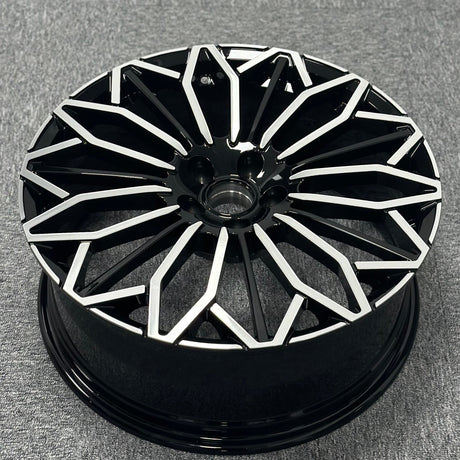 Lexus RX Style Wheels Aviation Grade Forged Aluminum Alloy Rims 20 x 8.0 5x114.3 Black Machine Face Set of 4