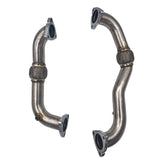 TruckTok 2008-2010 6.4L Ford Powerstork Exhaust Up Pipes & EGR Delete Plates Bypass TruckTok